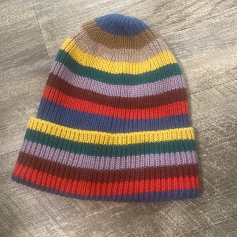 GAP kids multicolored striped toboggan